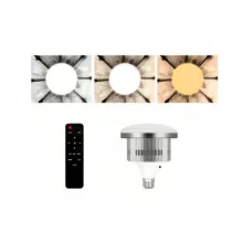 کیت دوتایی ویدیو لامپ با سافت باکس و پایه B-kit30 - تصویر 7