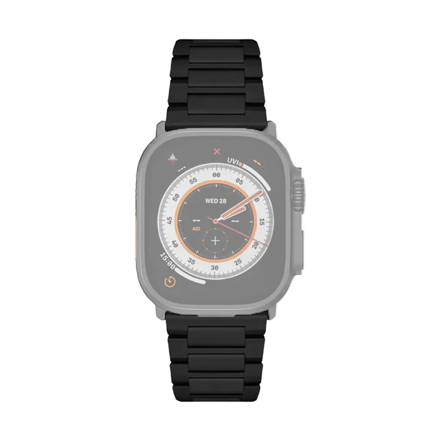 AppleWatchUltra2BlackTitaniumBand-SANDMARC-Black_700x_11zon بند اپل واچ سندمارک SANDMARC Apple watch Ultra Grade 2 - تصویر 1