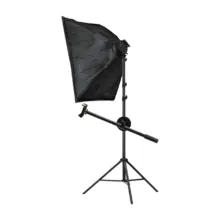 کیت اقتصادی پایه موبایل با سافت باکس 5 لامپ B-kit28 - تصویر 2