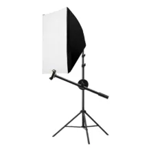 کیت اقتصادی پایه موبایل با ویدیو لامپ و سافت باکس B-kit29 - تصویر 2