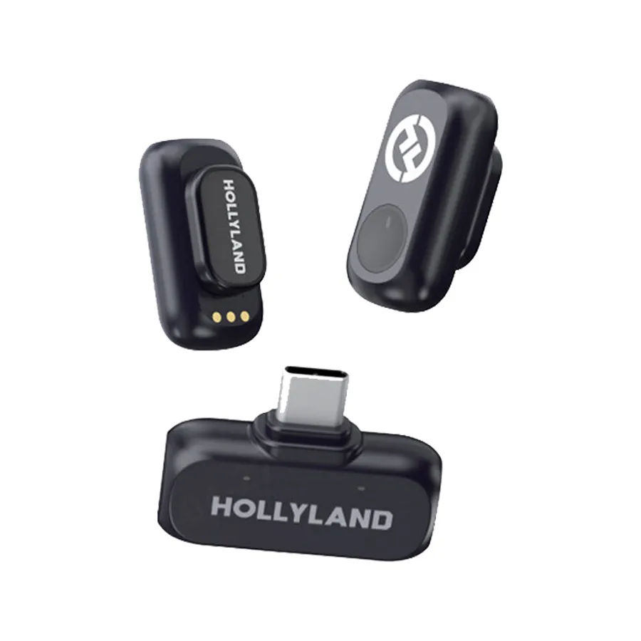 میکروفون بی سیم هالی لند Hollyland LARK A1 Mini 2-Person Type-C - تصویر 1