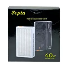 پنل نور ال ای دی سپتا Septa Panel Light PB40R RGB - تصویر 15