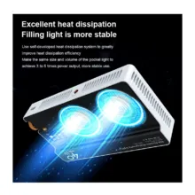 پنل نور ال ای دی سپتا Septa Panel Light PB40R RGB - تصویر 18