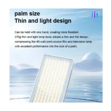 پنل نور ال ای دی سپتا Septa Panel Light PB40R RGB - تصویر 21