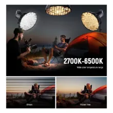 ویدیو لایت نیور NEEWER Bi-Color Video Light FS-150B - تصویر 5