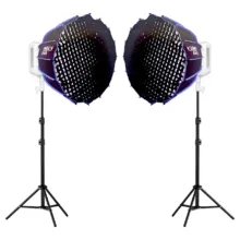 کیت ویدیو لایت YJBEI YK-230 با پارابولیک 65 سانتی B-kit39 - تصویر 2