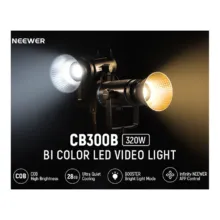 ویدیو لایت نیور NEEWER Bi-Color Video Light CB-300B - تصویر 7