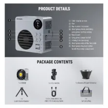 ویدیو لایت 80 وات نیور NEEWER Video Light HB-80B - تصویر 5