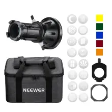اسنوت لنز اپتیکال نیور NEEWER optical snoot LS38 - تصویر 3