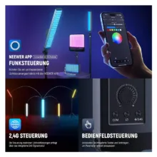 کیت نور باتومی نیور NEEWER BH20C RGB - تصویر 5