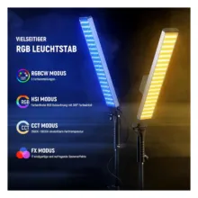 کیت نور باتومی نیور NEEWER BH20C RGB - تصویر 9
