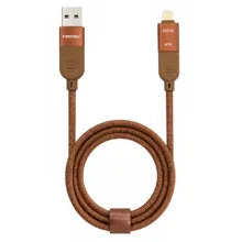 کابل شارژ سریع فرستیو FIRSTYOU C098 Brown - تصویر 3