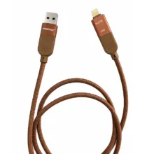 کابل شارژ سریع فرستیو FIRSTYOU C098 Brown - تصویر 5