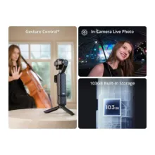 دوربین اسمو پاکت دی‌جی‌آی DJI Gimbal Osmo Pocket 4P Vlog Combo - تصویر 8