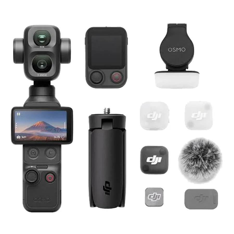 IMG_2433 دوربین اسمو پاکت دیجیآی DJI Gimbal Osmo Pocket 4P Vlog Combo - تصویر 1