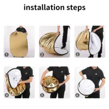 رفلکتور 7 کاره گودکس Godox Reflector 100x150cm 7in1 - تصویر 4