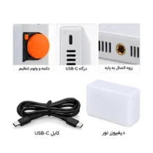 پنل نور ال ای دی آراروکس Ararox Panel Light SL-PB40R RGB - تصویر 6