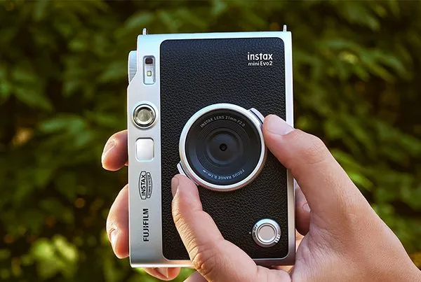 حلقه لنز و تنظیم افکت دوربین instax mini Evo 2