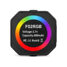 نور ال ای دی مگنتی Magnetic Fill light F02 RGB - تصویر 3