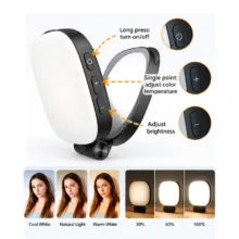 نور ال ای دی سلفی مگنتی Magnetic LED light F-662 - تصویر 12