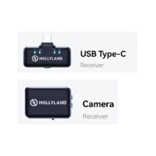 میکروفون بی سیم 4 کاربره هالی لند Hollyland M3 Combo 4TX 2RX - تصویر 6