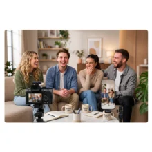 میکروفون بی سیم 4 کاربره هالی لند Hollyland M3 Combo 4TX 2RX - تصویر 13